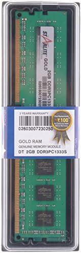 Amazon.in: Buy STARLITE Gold 2GB DDR3 PC1333 RAM for Desktop (B.